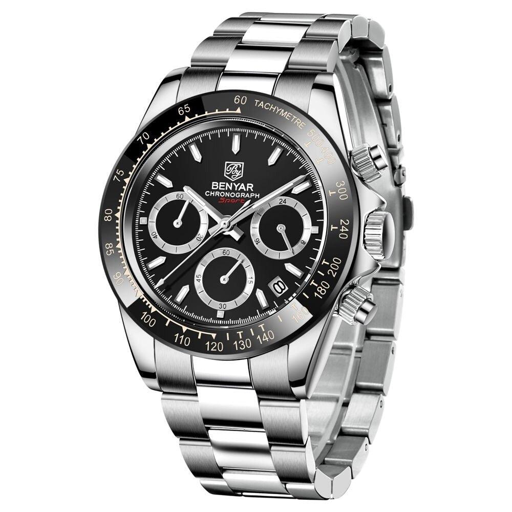 Reloj Hombre Velocista Plata