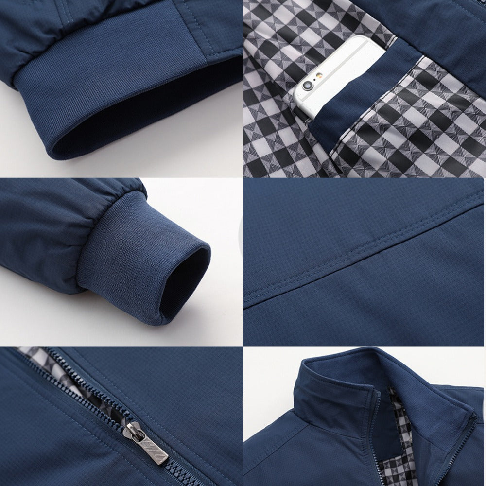 Campera Hombre de Invierno Forrada Térmica Premium Calce Elegante - foto 3