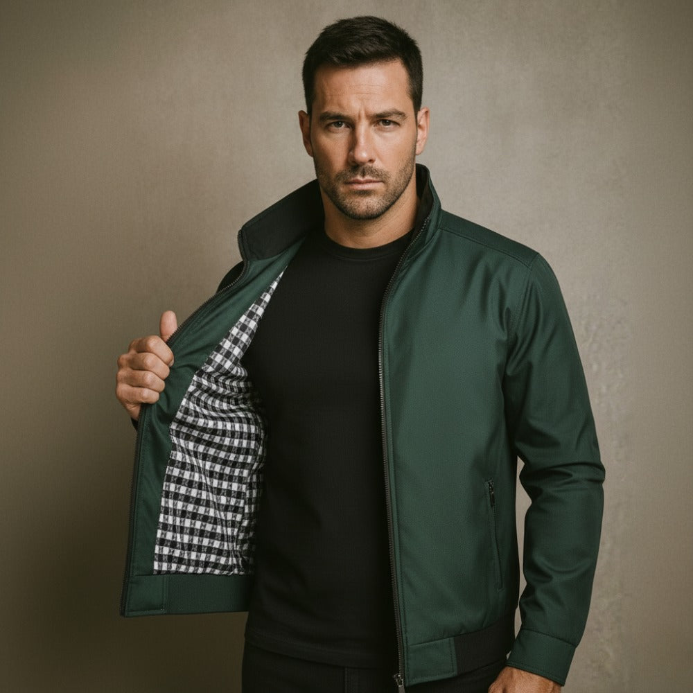 Campera Hombre de Invierno Forrada Térmica Premium Calce Elegante - foto 13
