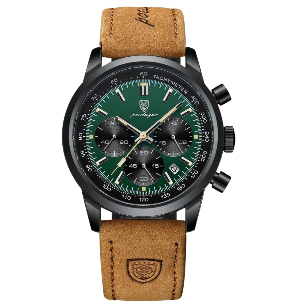 Reloj Hombre Latitud Plata / Negro