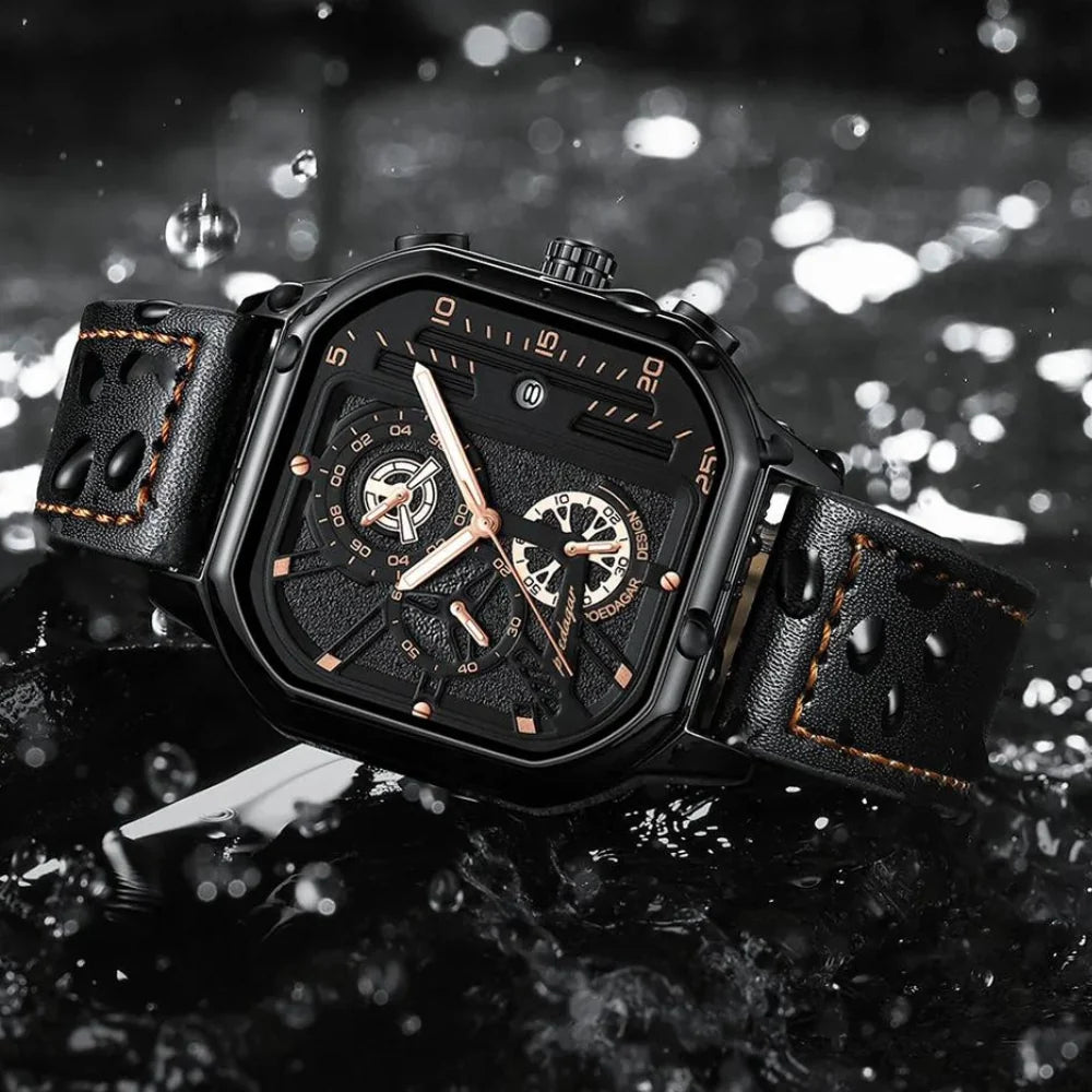 Reloj Hombre Fórmula Negro / Gris