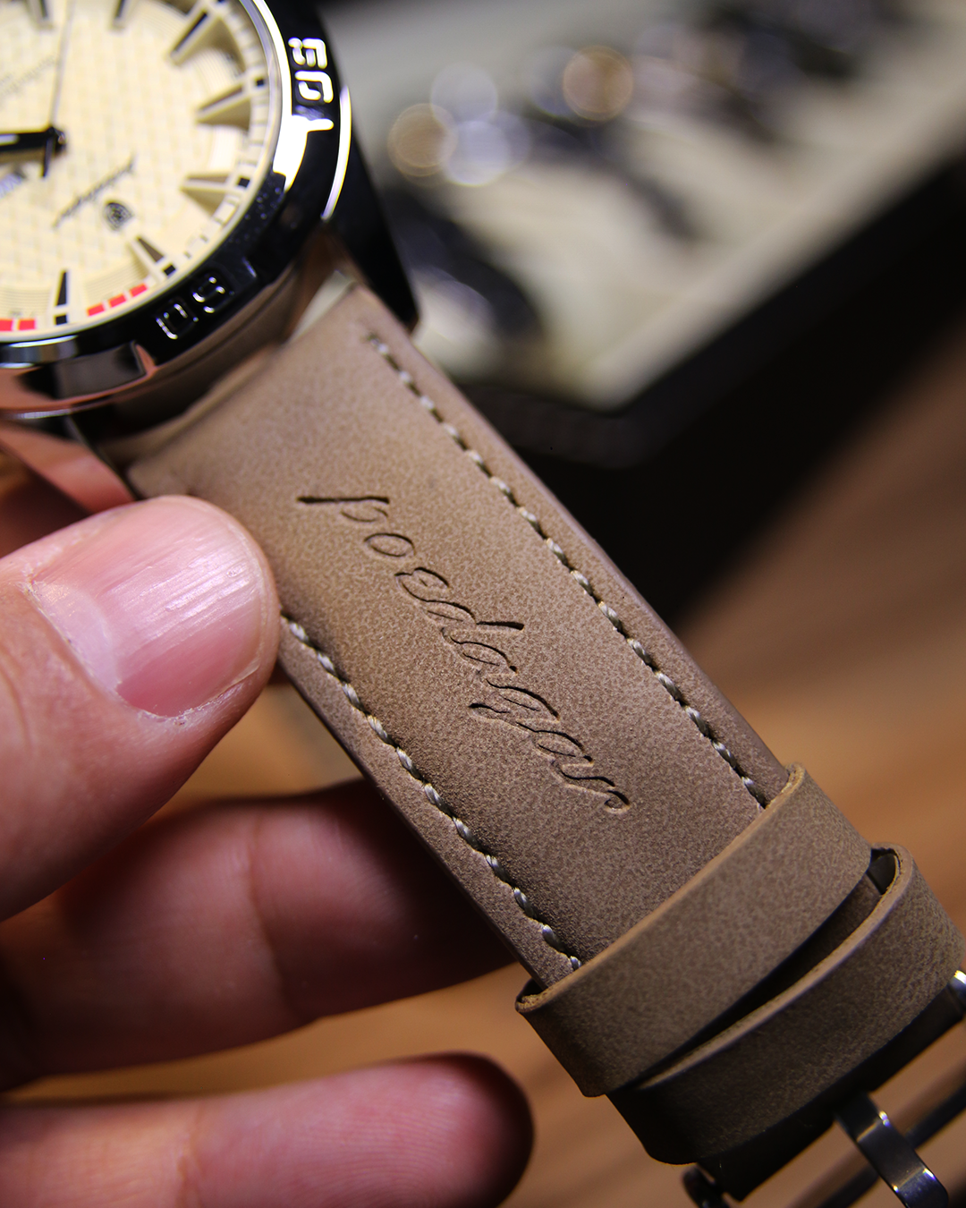 Reloj Hombre Montecarlo Dorado / Negro