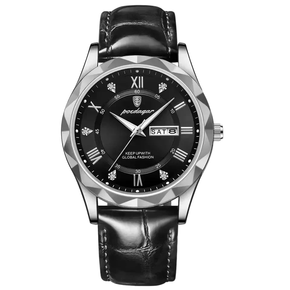 Reloj Hombre Impronta Blanco / Dorado