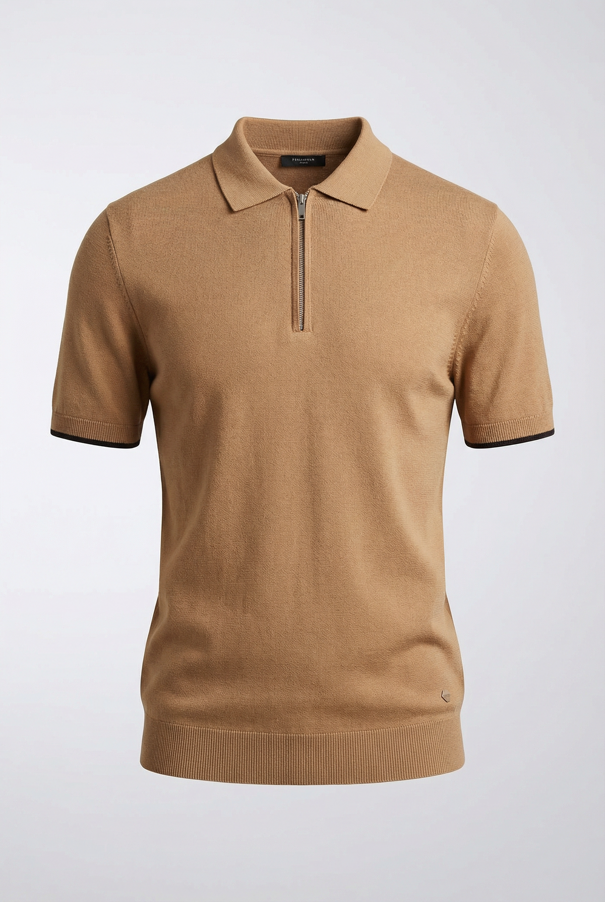 Camisa Polo Hombre Slim Fit con Medio Cierre Vicenza - foto 2
