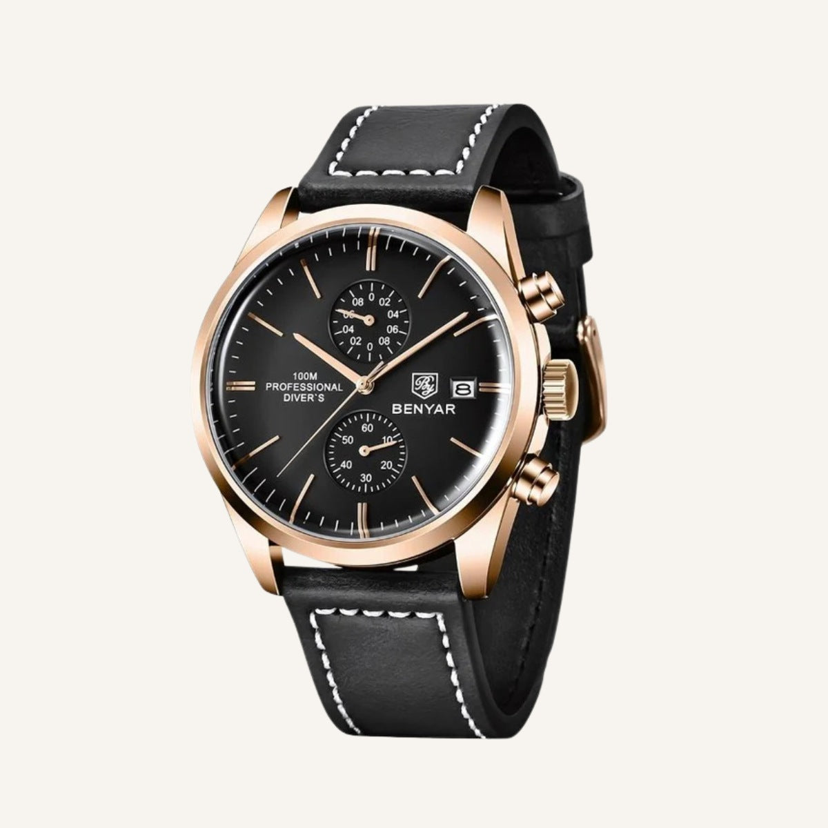 Reloj de Cuero Hombre Maretti Premium Estilo Clásico Old Money - foto 2