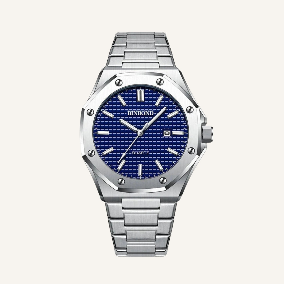 Reloj Hombre Plata Blind en Acero Inoxidable Premium - foto 3