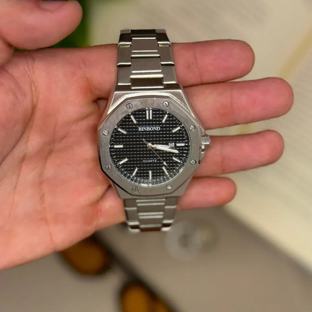 Reloj Hombre Plata Blind en Acero Inoxidable Premium - foto 5