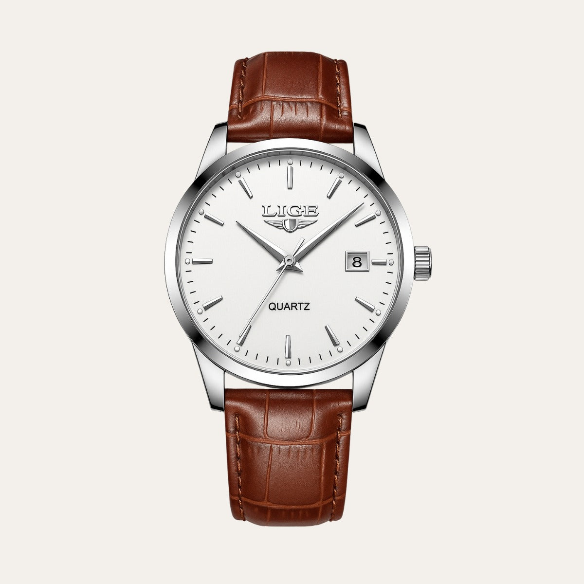 Reloj Hombre Valverdi de Cuero Legítimo Diseño Sofisticado