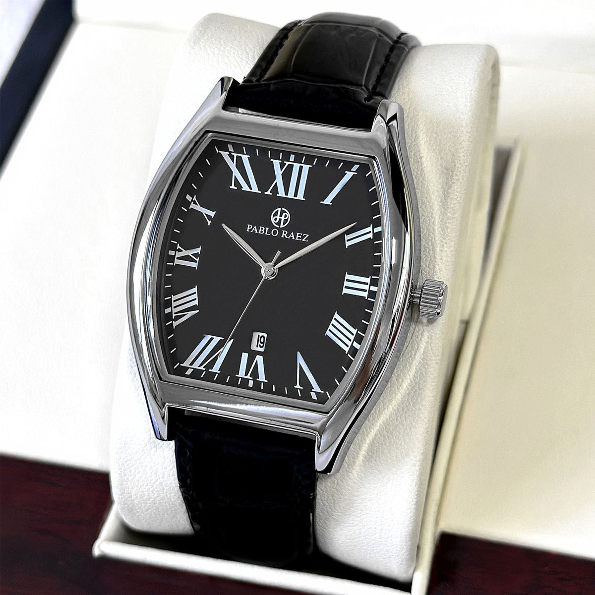 Reloj Hombre de Cuero Legítimo Raez Tempus Estilo Clásico - foto 6