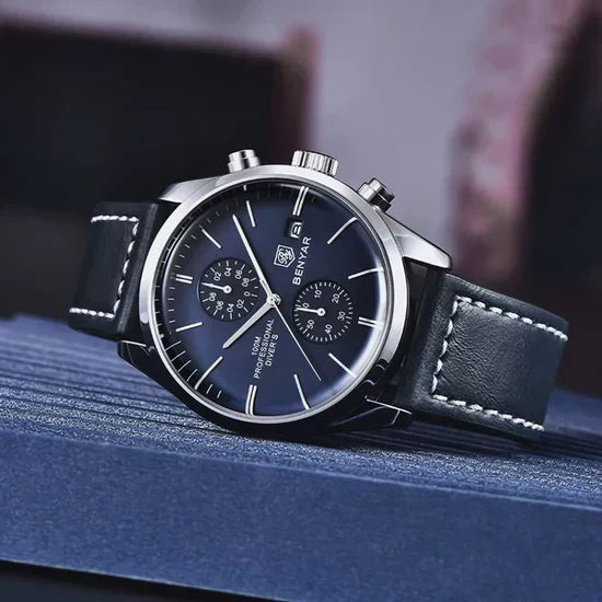 Reloj de Cuero Hombre Maretti Premium Estilo Clásico Old Money - foto 5