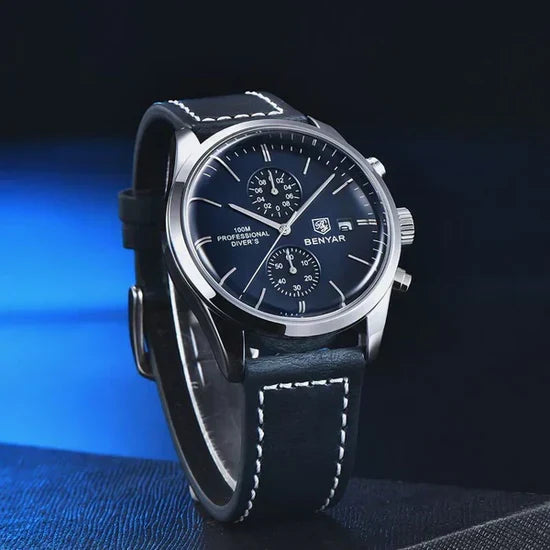 Reloj de Cuero Hombre Maretti Premium Estilo Clásico Old Money - foto 6