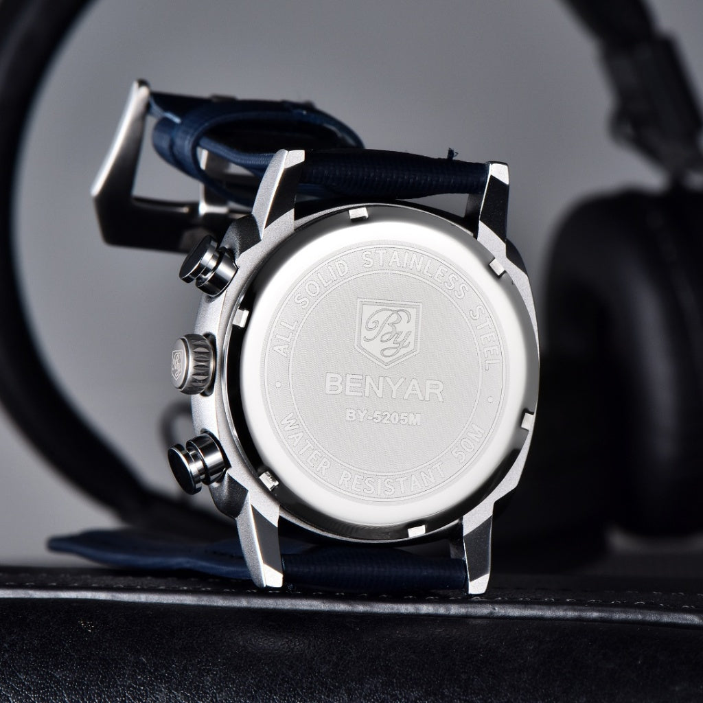Reloj de Cuero Hombre Lujo Cassani Luxe Malla Premium - foto 16