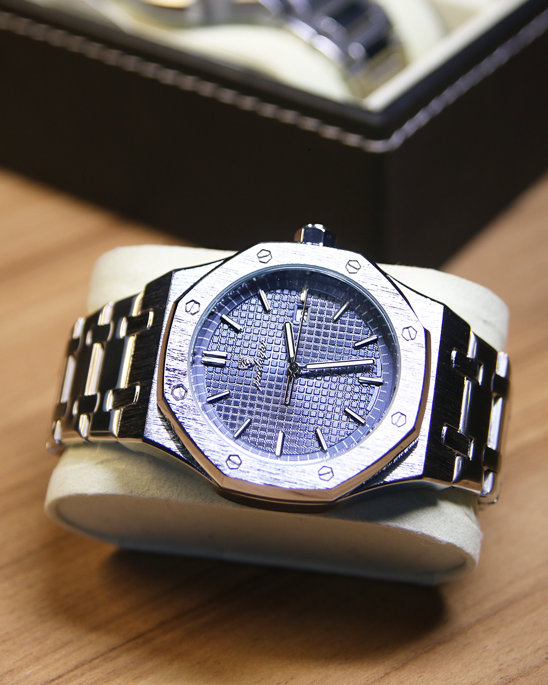 Reloj Hombre Regente Oro Rosa / Blanco