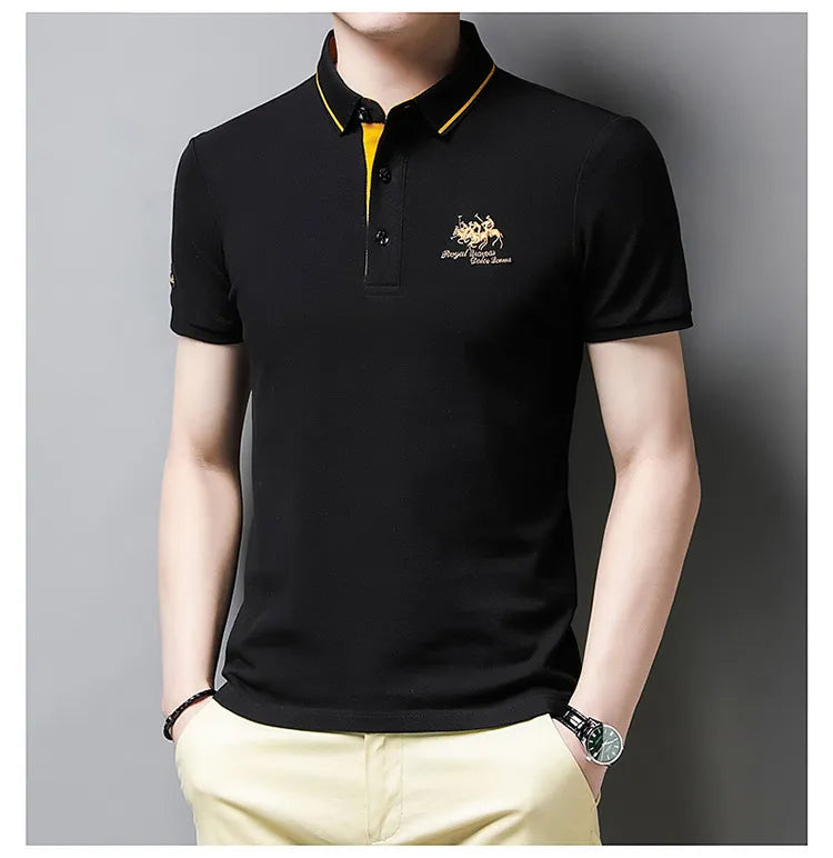 Camisa Polo Hombre Acassuso Algodón Premium Bordada Manga Corta - foto 12