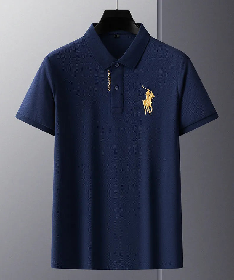 Camisa Polo Hombre Colegiales Algodón Manga Corta Bordada Casual - foto 11