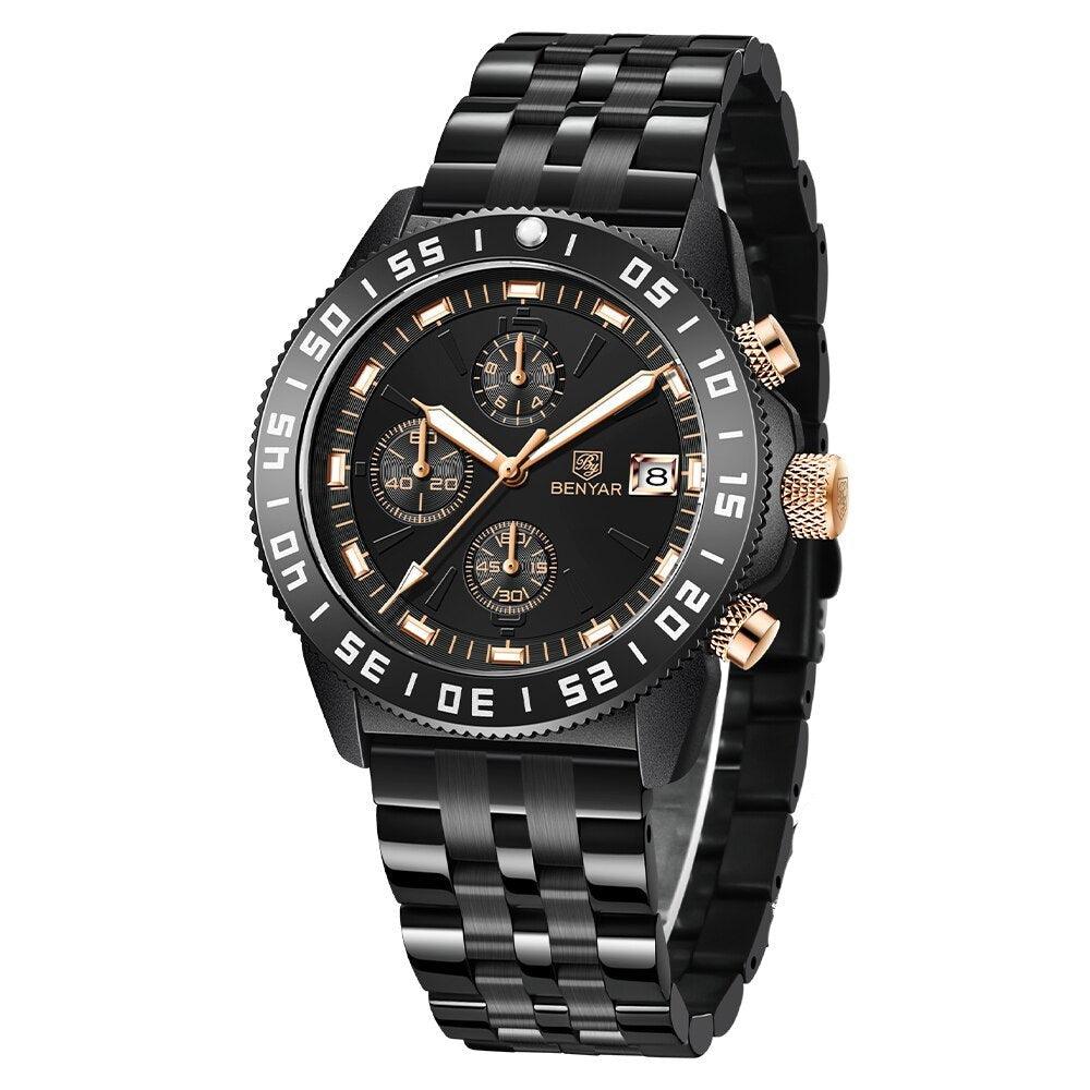 Reloj Hombre Trueno Acero / Plata / Azul