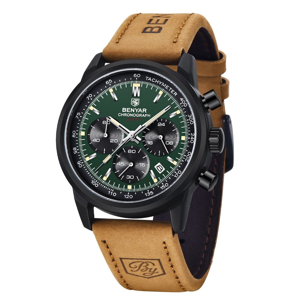Reloj Hombre Legado Negro / Verde