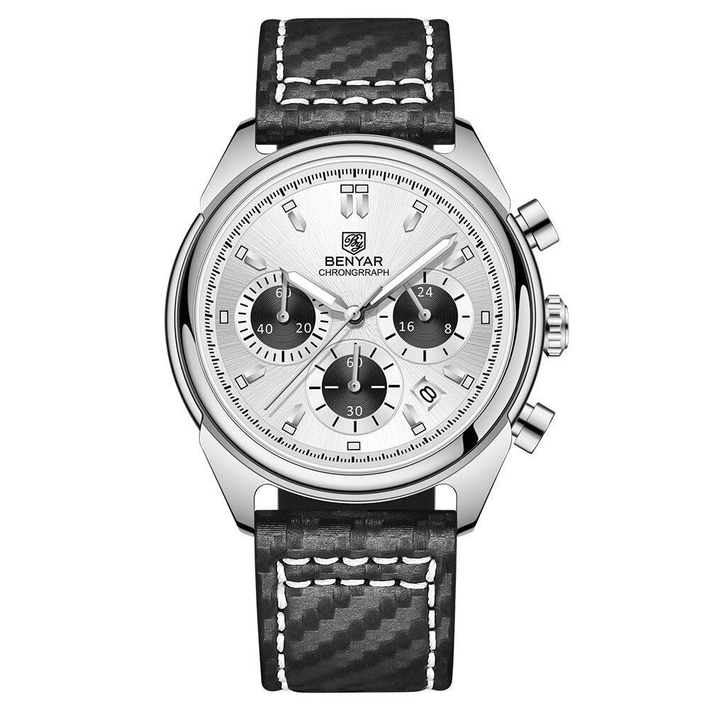 Reloj Hombre Escapada Plata / Azul