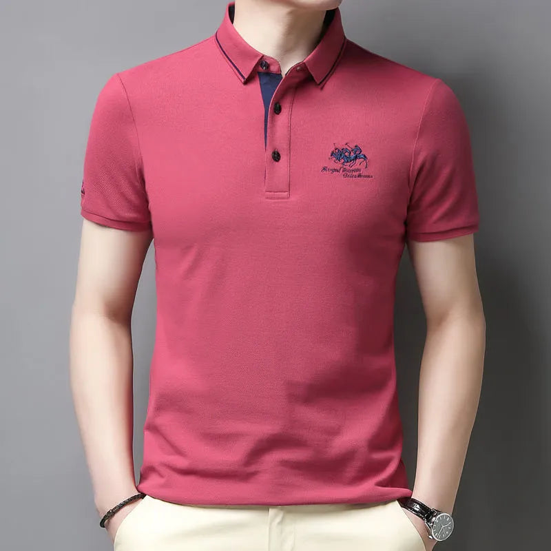 Camisa Polo Hombre Acassuso Algodón Premium Bordada Manga Corta - foto 13