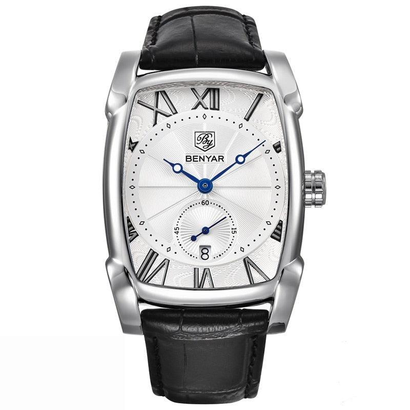 Reloj Hombre Zeus Negro / Blanco