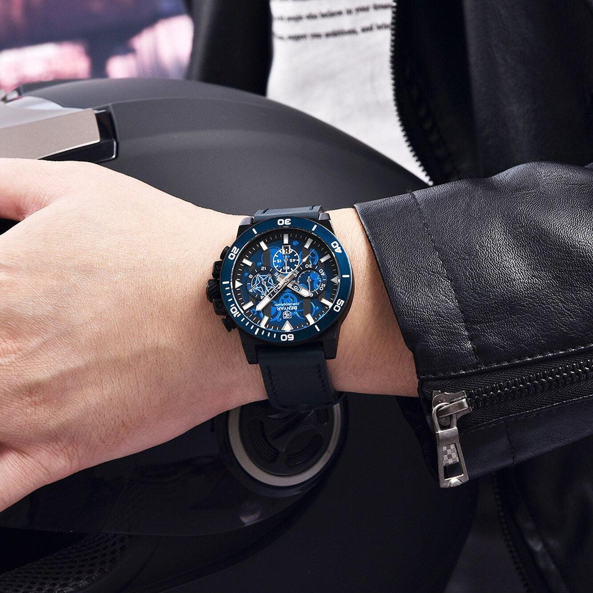 Reloj Hombre Gran Premio Azul