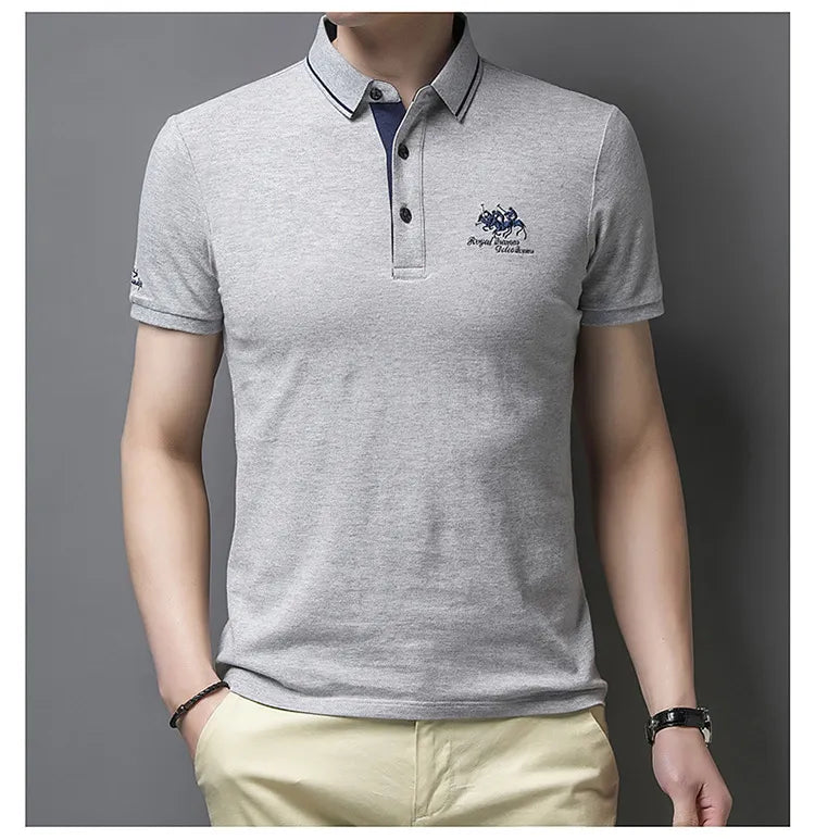 Camisa Polo Hombre Acassuso Algodón Premium Bordada Manga Corta - foto 11