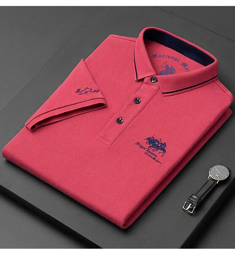 Camisa Polo Hombre Acassuso Algodón Premium Bordada Manga Corta - foto 7