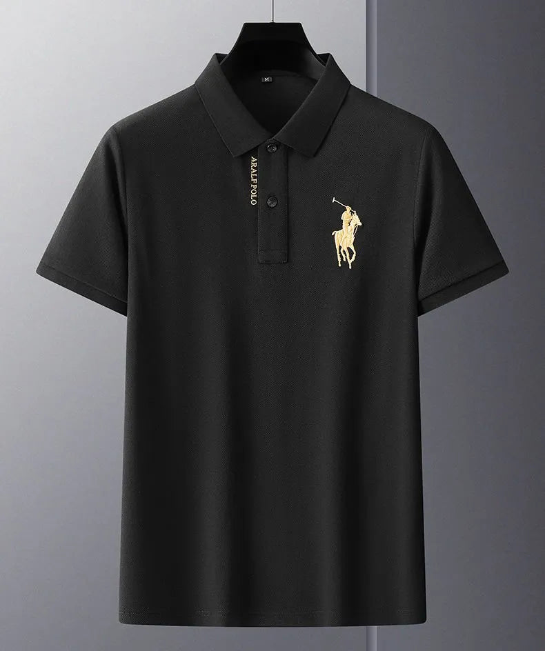 Camisa Polo Hombre Colegiales Algodón Manga Corta Bordada Casual - foto 10