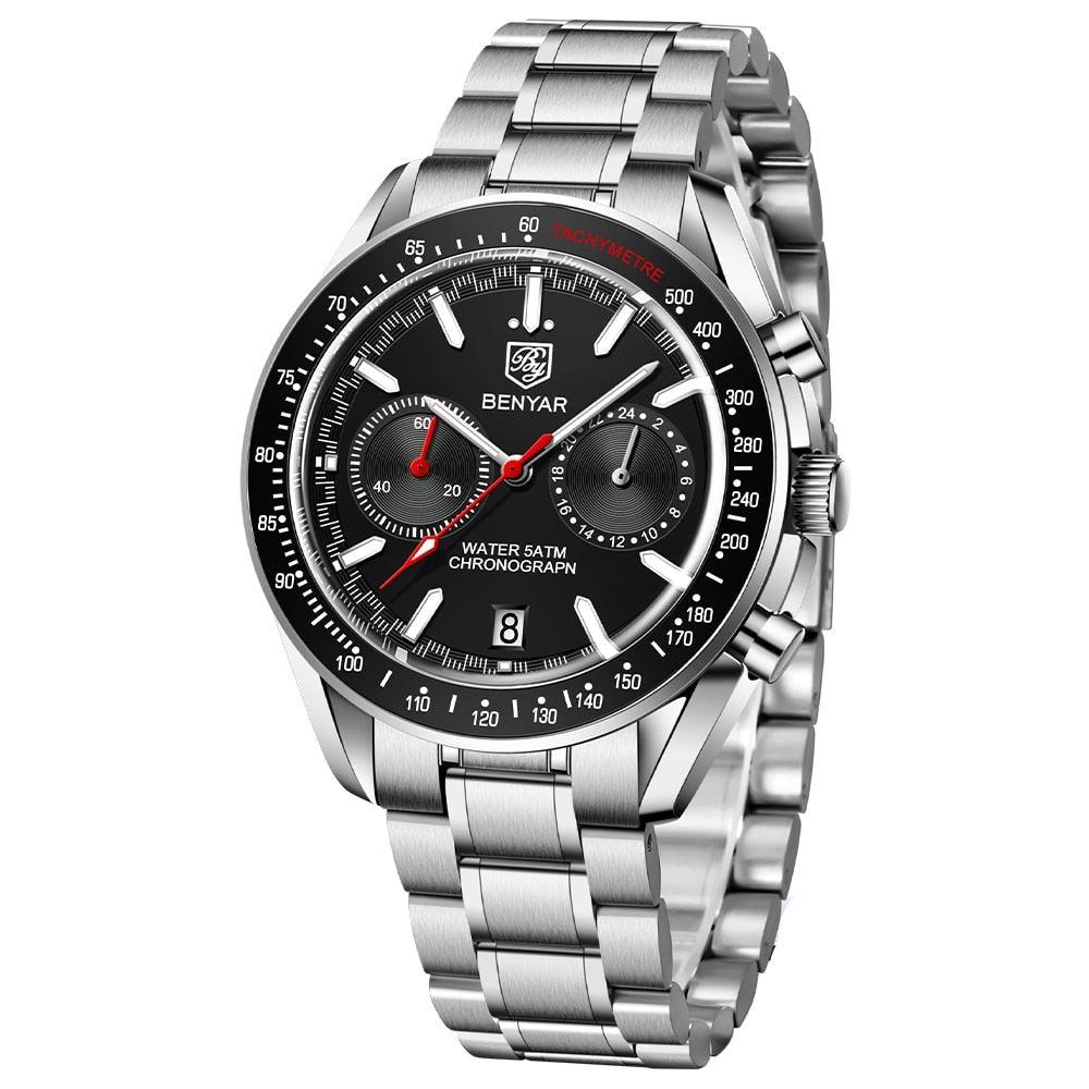 Reloj Hombre Altitud Caucho / Negro