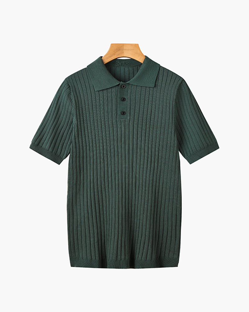 Camisa Polo Hombre 100% Algodón Cuello Camisero Elegante La Lucila - foto 14