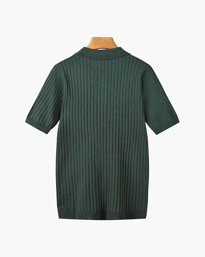 Camisa Polo Hombre 100% Algodón Cuello Camisero Elegante La Lucila - foto 18