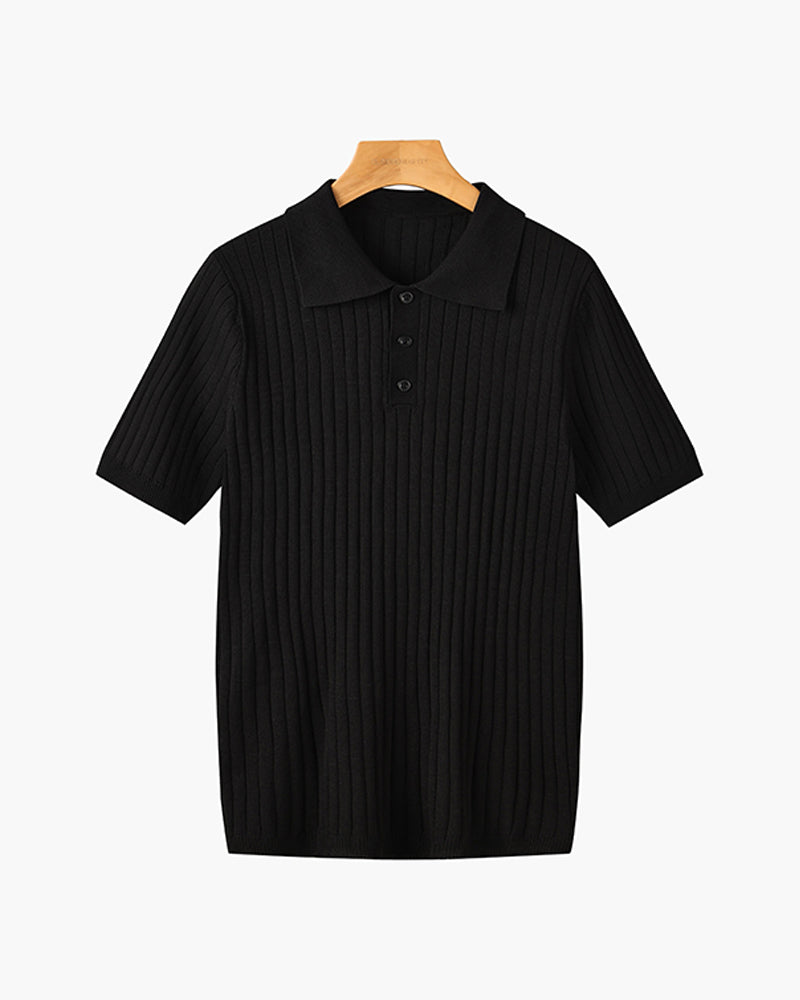Camisa Polo Hombre 100% Algodón Cuello Camisero Elegante La Lucila - foto 7