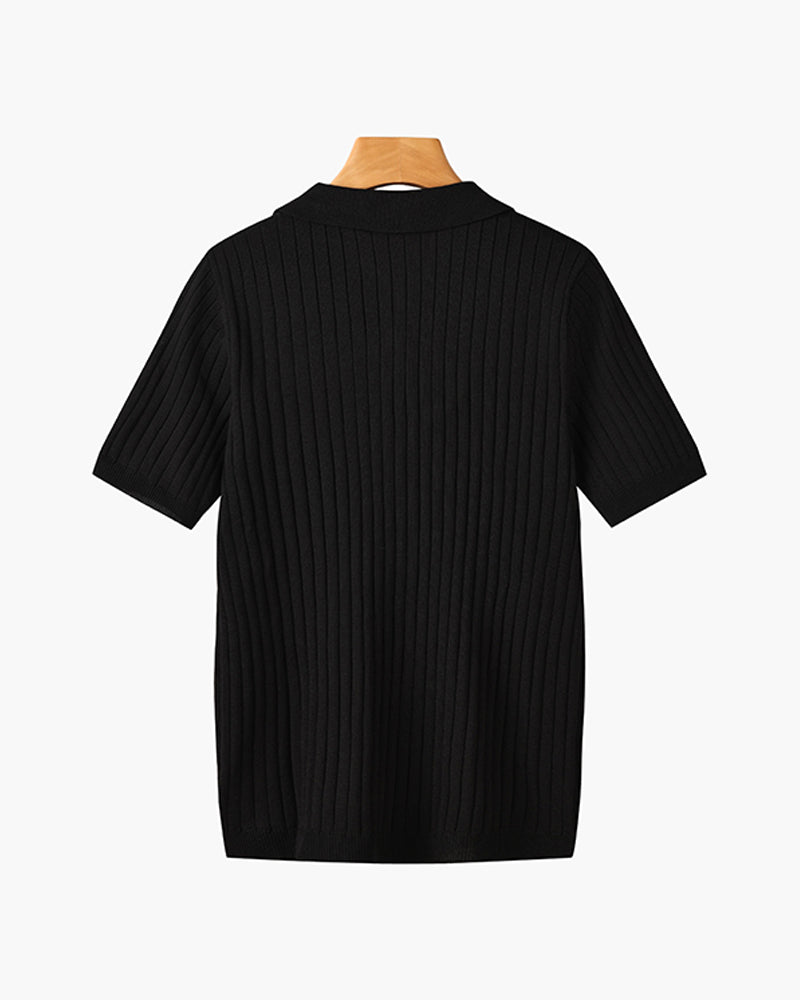 Camisa Polo Hombre 100% Algodón Cuello Camisero Elegante La Lucila - foto 12