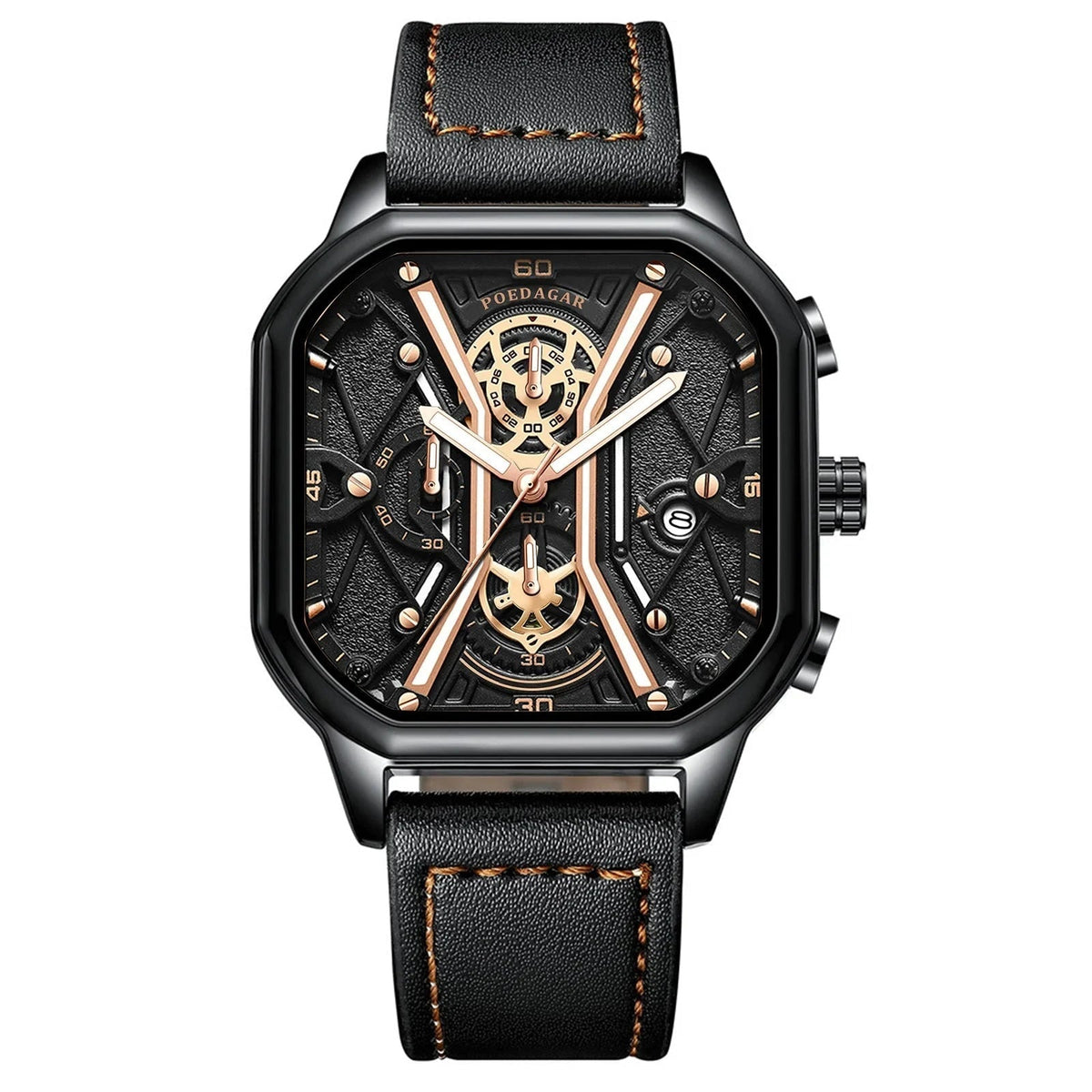 Reloj Hombre Artesano Negro