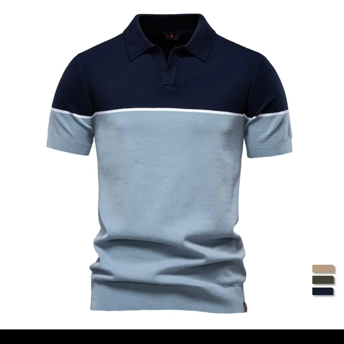 Camisa Polo Hombre 100% Algodón Treviso - foto 2