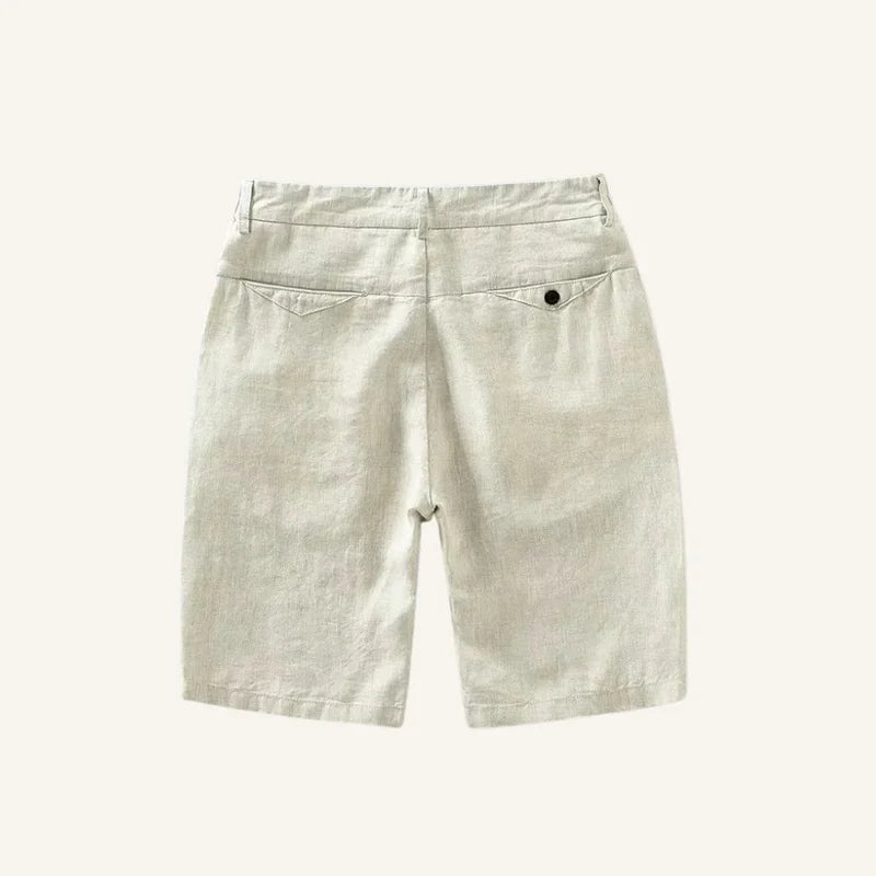 Short de Lino Hombre Old Money Capri - foto 3