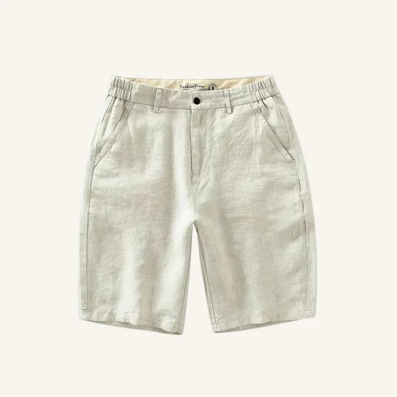 Short de Lino Hombre Old Money Capri - foto 2