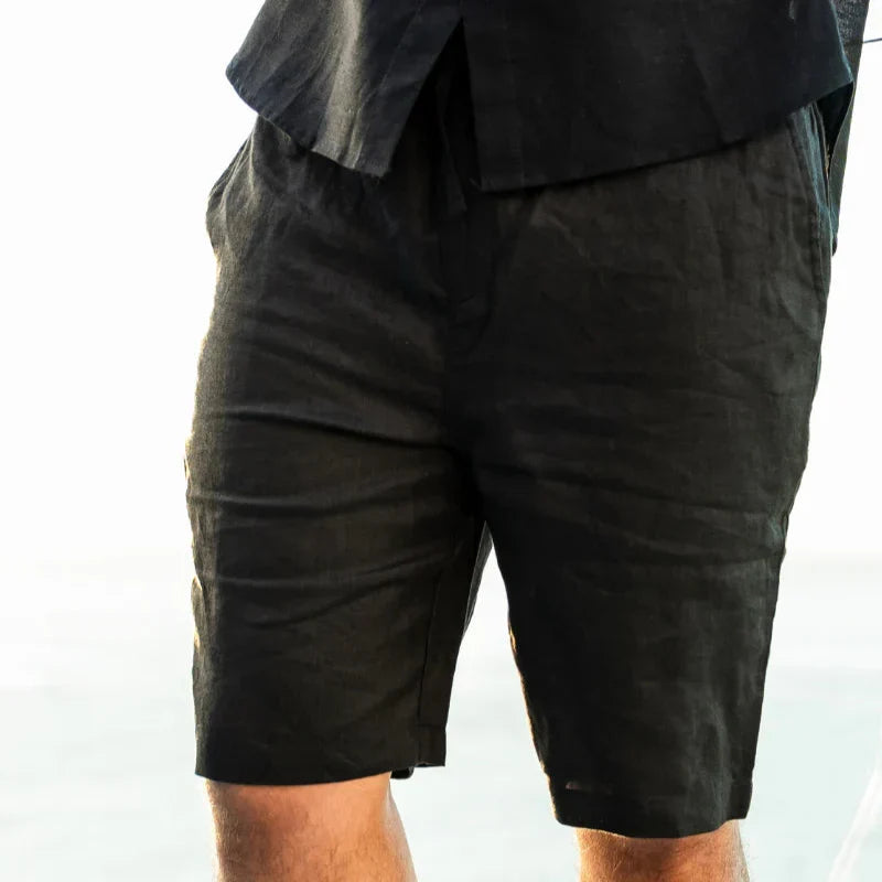Short de Lino Hombre Old Money Milford - foto 9