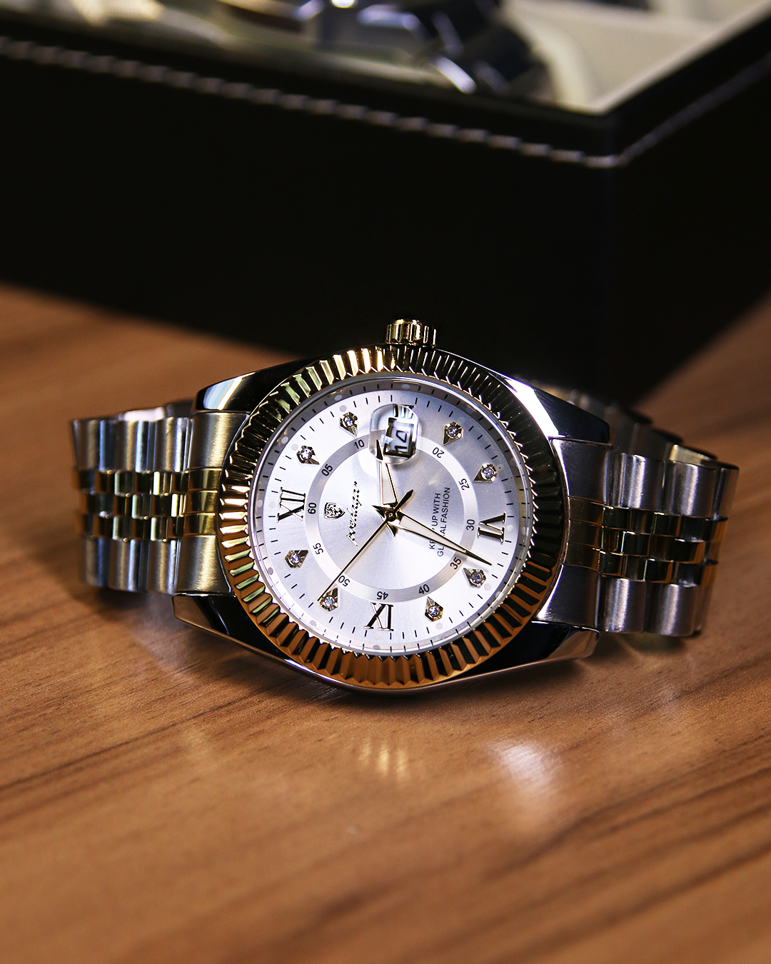 Reloj Hombre Estelar Azul