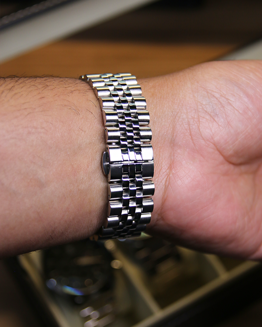Reloj Hombre Platea Plata / Negro