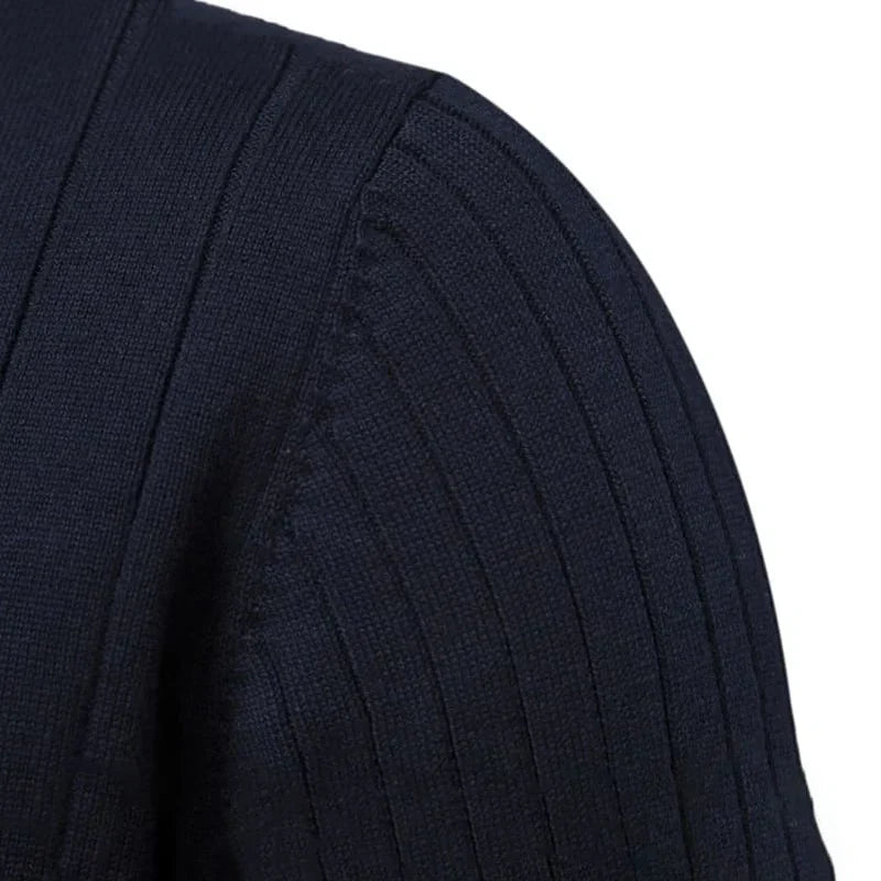 Sweater Hombre Cuello Alto con Cierre Algodón Premium Tilcara - foto 10