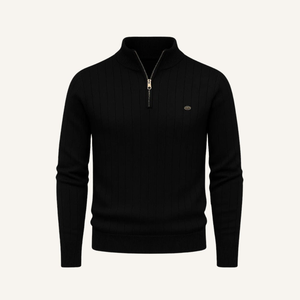 Sweater Hombre Cuello Alto con Cierre Algodón Premium Tilcara - foto 14