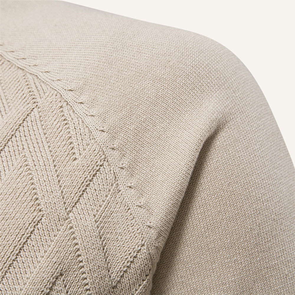 Sweater Hombre Trama Rombos Algodón Premium Humahuaca - foto 6