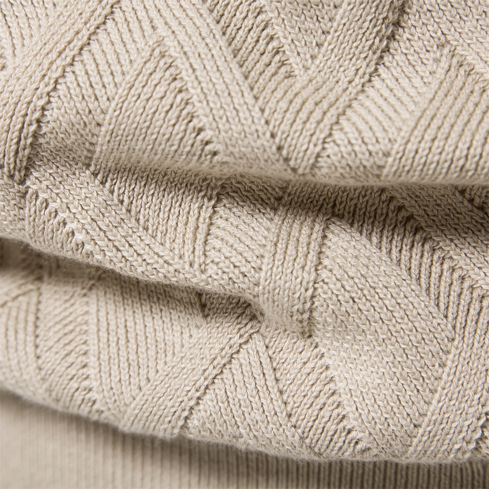 Sweater Hombre Trama Rombos Algodón Premium Humahuaca - foto 7