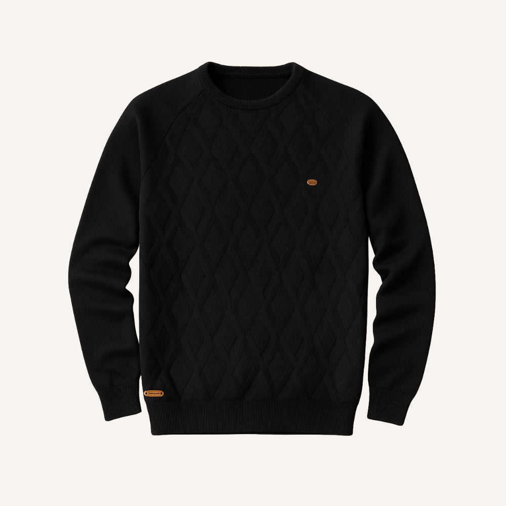 Sweater Hombre Trama Rombos Algodón Premium Humahuaca - foto 16