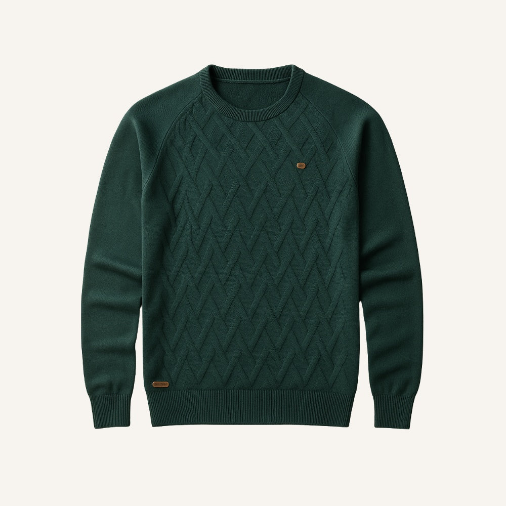 Sweater Hombre Trama Rombos Algodón Premium Humahuaca - foto 14