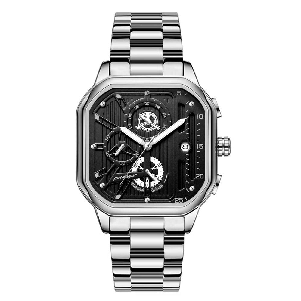Reloj Hombre Fórmula Acero / Todo Negro