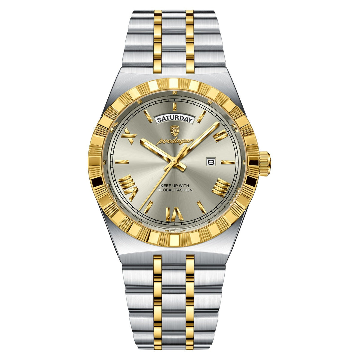 Reloj Hombre Mónaco Gris