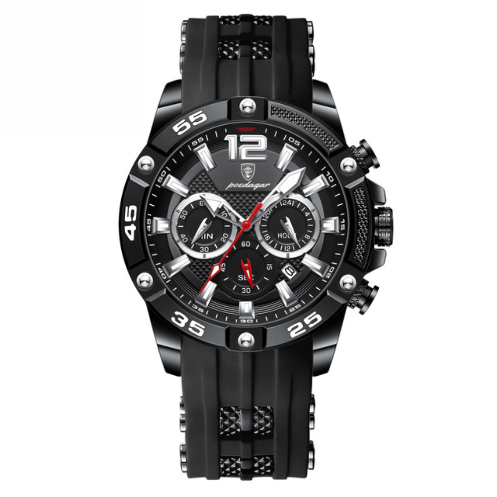 Reloj Hombre Comando Naranja / Negro
