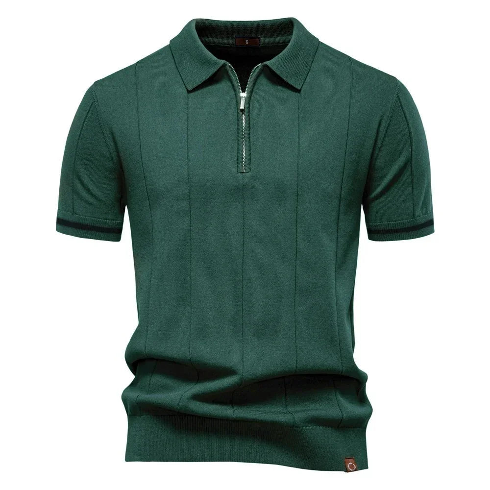 Camisa Polo Hombre Slim Fit con Medio Cierre Vicenza - foto 7
